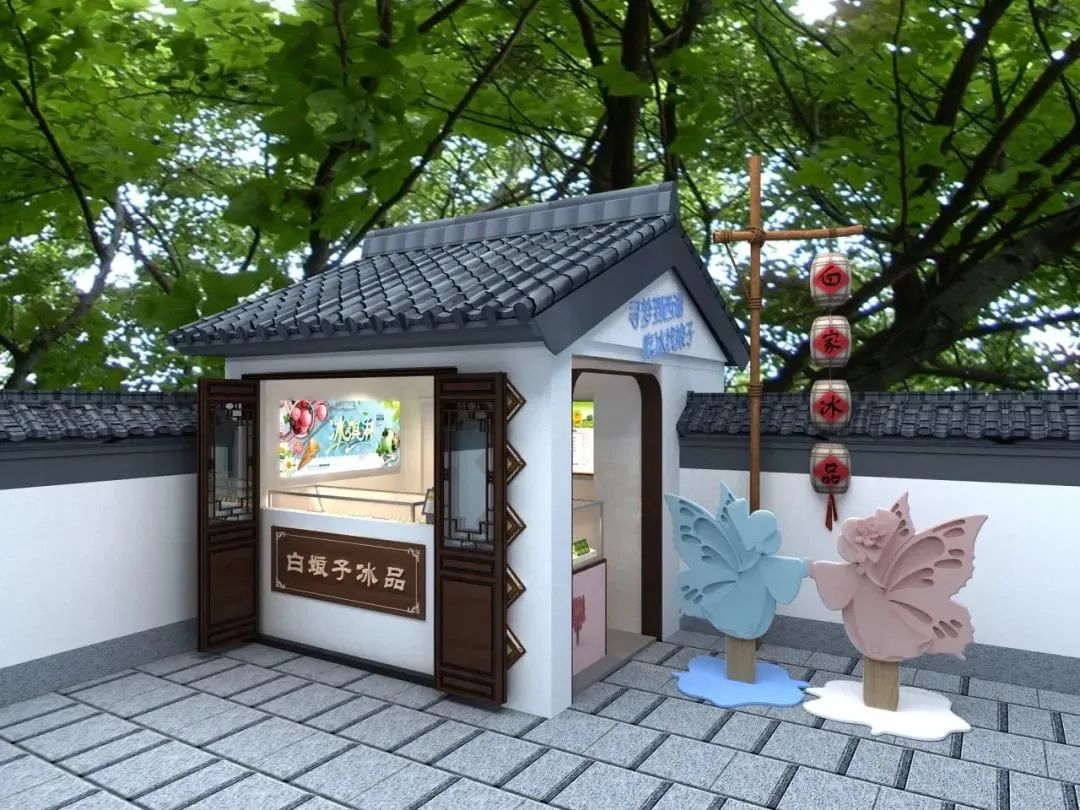 20块一支，35元一对！北山路上开了家“西湖冰室”，专卖断桥、梁祝同款冰淇淋！网友：比迪士尼便宜……