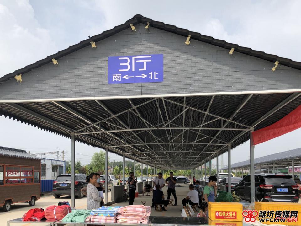 潍坊便民摊点群分布图,潍坊市便民摊点群地图