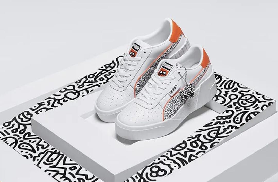 puma联名神仙配色,puma新款涂鸦