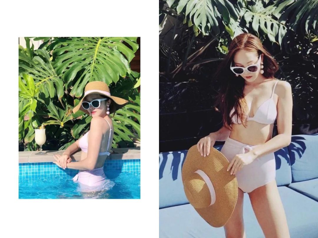 夏日泳装别致,海边浪漫泳衣