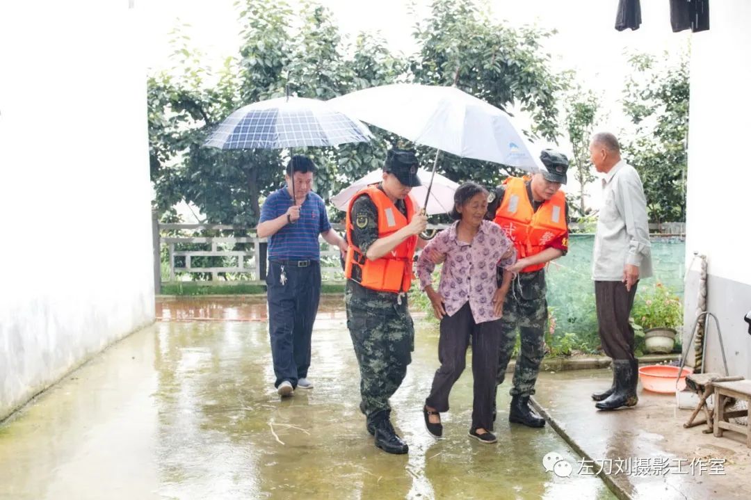 【图说】蓄洪后的庄台平静的生活