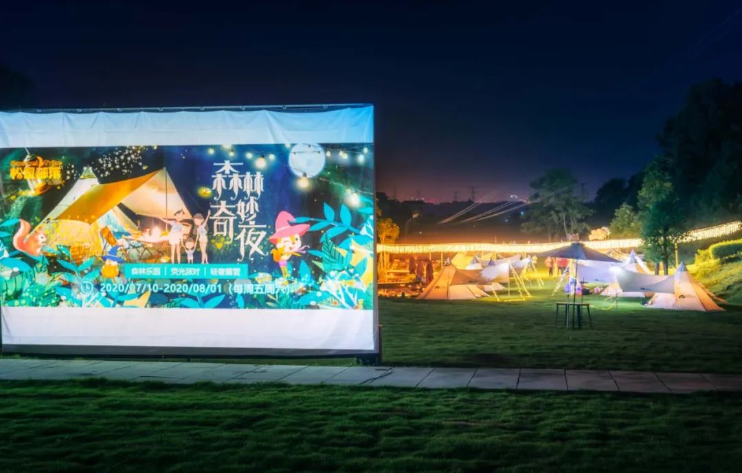 成都周边森林露营看萤火虫,成都周边森林公园露营