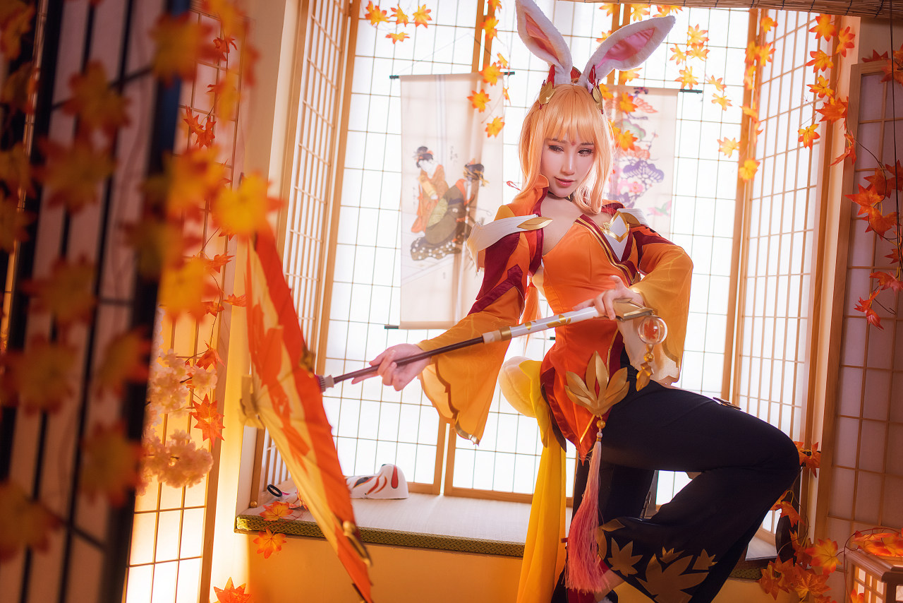 女大学生cosplay公孙离,公孙离所有皮肤cosplay