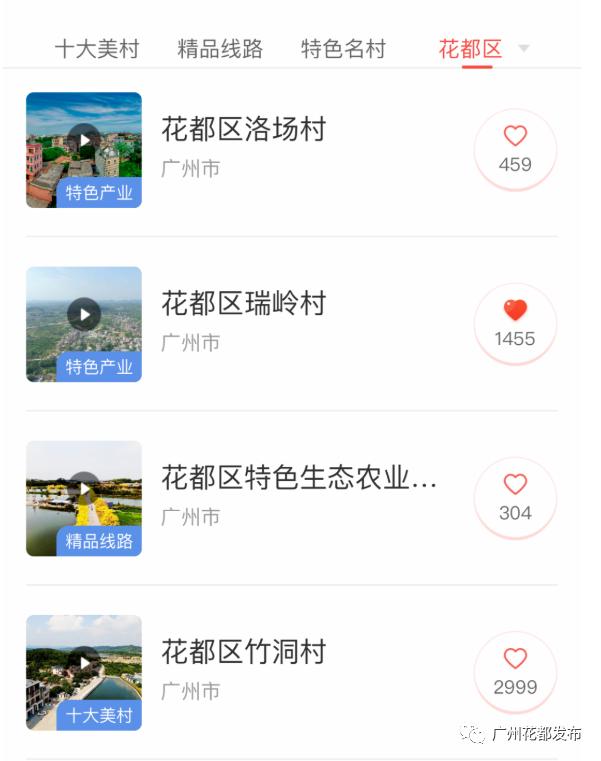 花都这些村超级棒！快来助力！