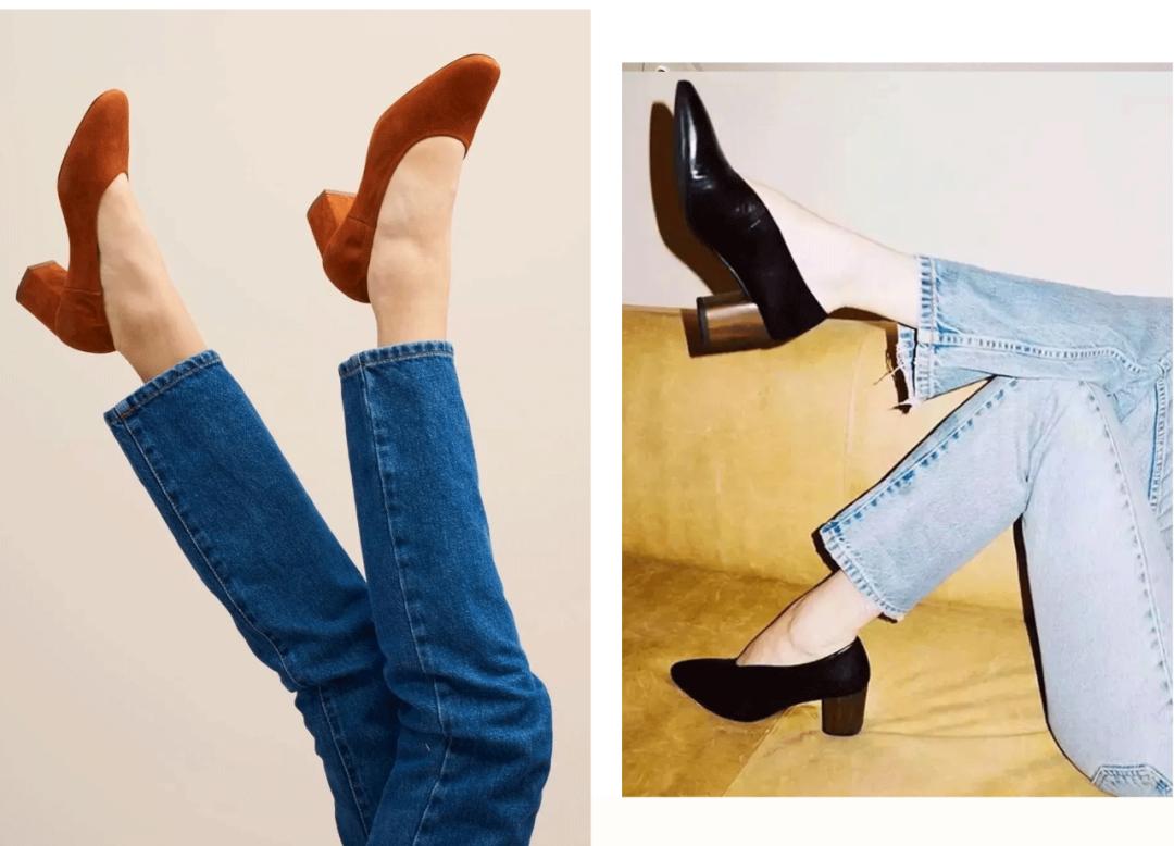 阔腿牛仔裤必备鞋,夏天穿的牛仔裤女推荐什么
