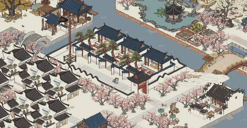 十大画质唯美古风手游可建房子,江南百景图金画轴是建筑画轴么