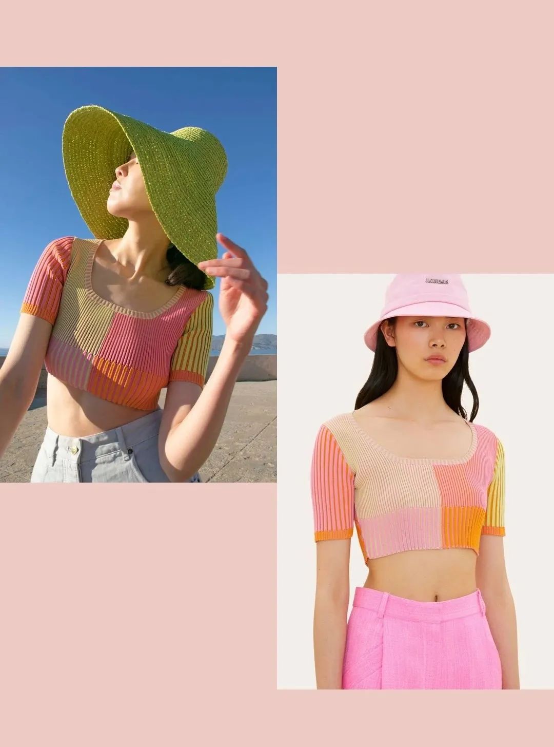 夏天可以穿针织吗,谁说夏季不能穿套装