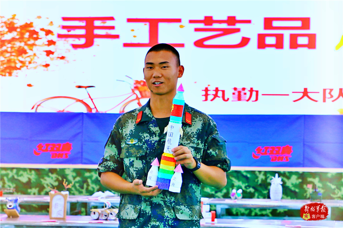 兵哥哥的创意手工,部队特色的手工艺品图片