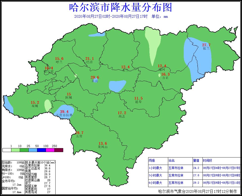 “巴威”到哈即“停编”,但是暴雨没完丨有站点累计降水量超70毫米