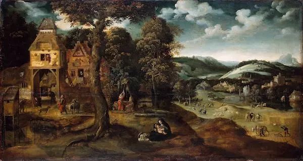 风景画令人心旷神怡,风景画给人的感觉