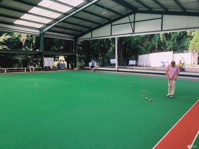 中老年门球交流赛,老年人的门球运动