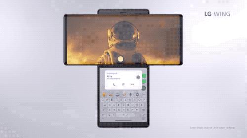 lg可弯曲屏幕,lg旋转屏