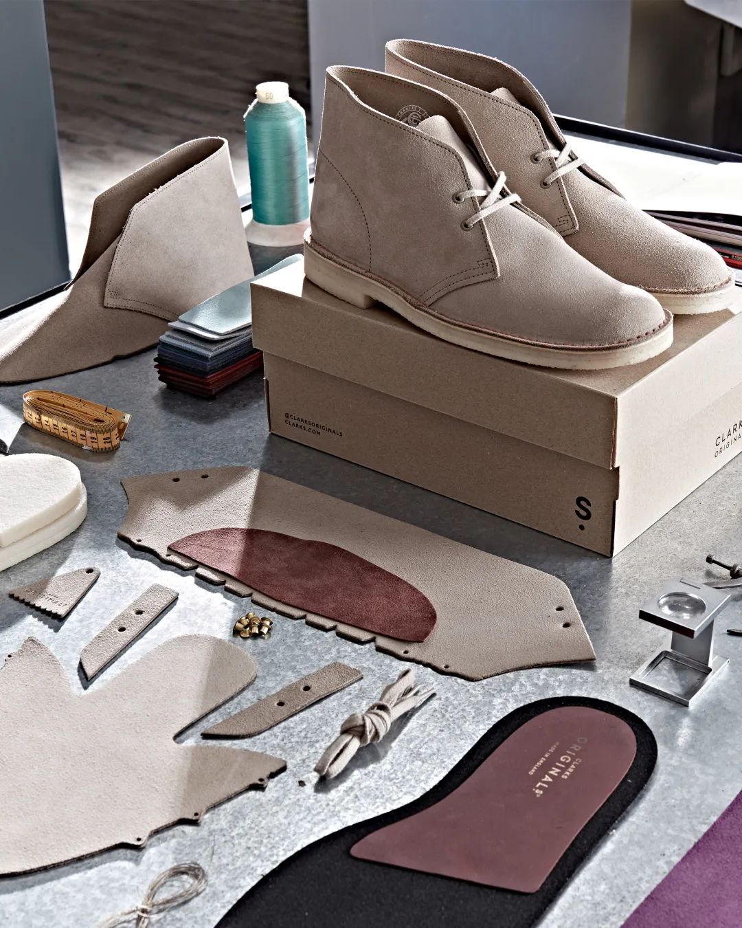 为什么沙漠靴都是黄色的,四代沙漠靴