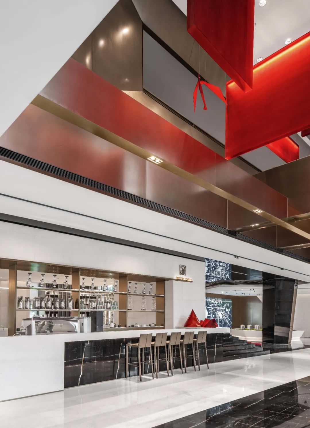 虚实相生万象天境|北京绿城和锦诚园售楼处