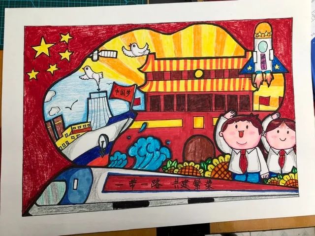 领奖|“迎中秋猜字谜”以及“童心绘梦想童画赞祖国”少儿绘画线上征集获奖名单来啦!