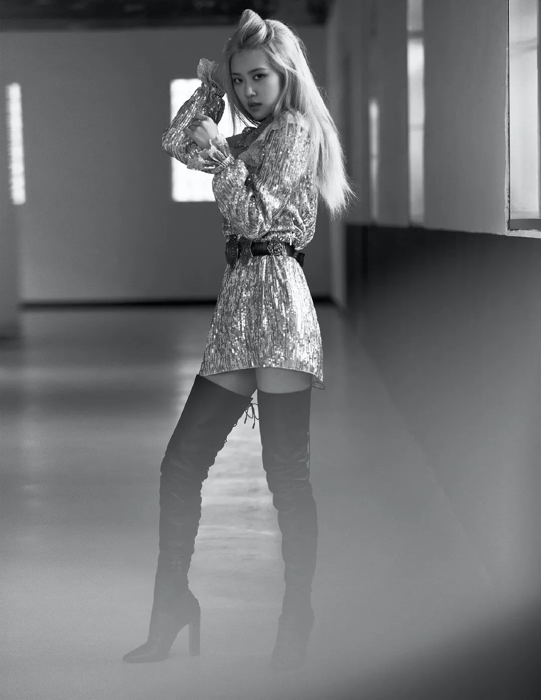 长靴显得格外霸气,霸气靴子男选择