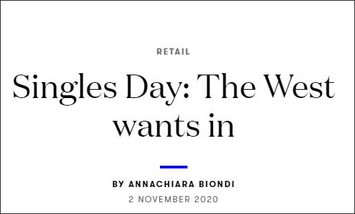 外国为中国双十一备货,外媒感叹双十一中国市场