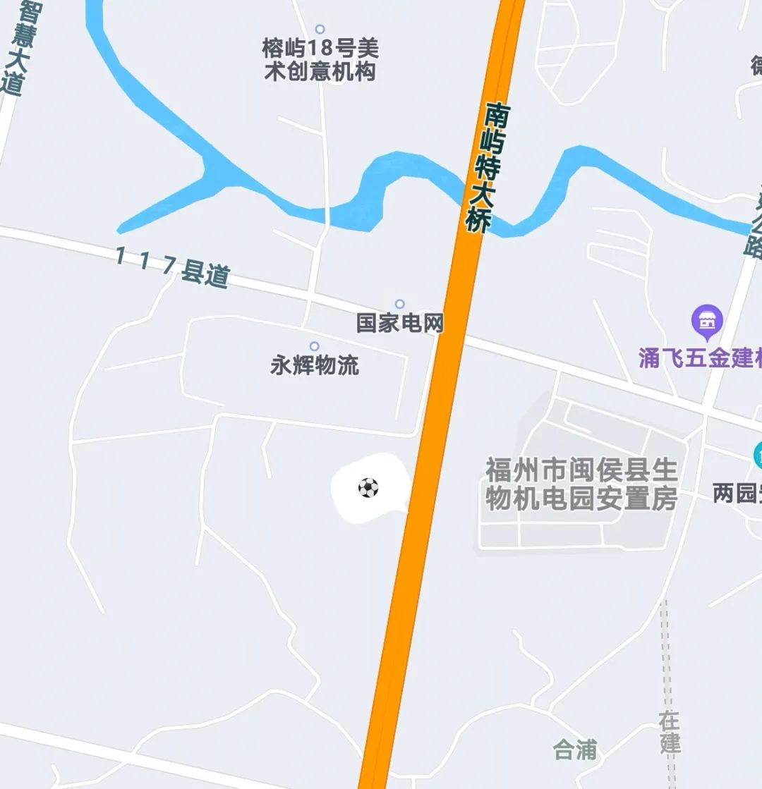 福州新店附近免费足球场,福州仓山免费足球场