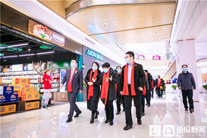 东营王府井购物中心,东营王府井试营业