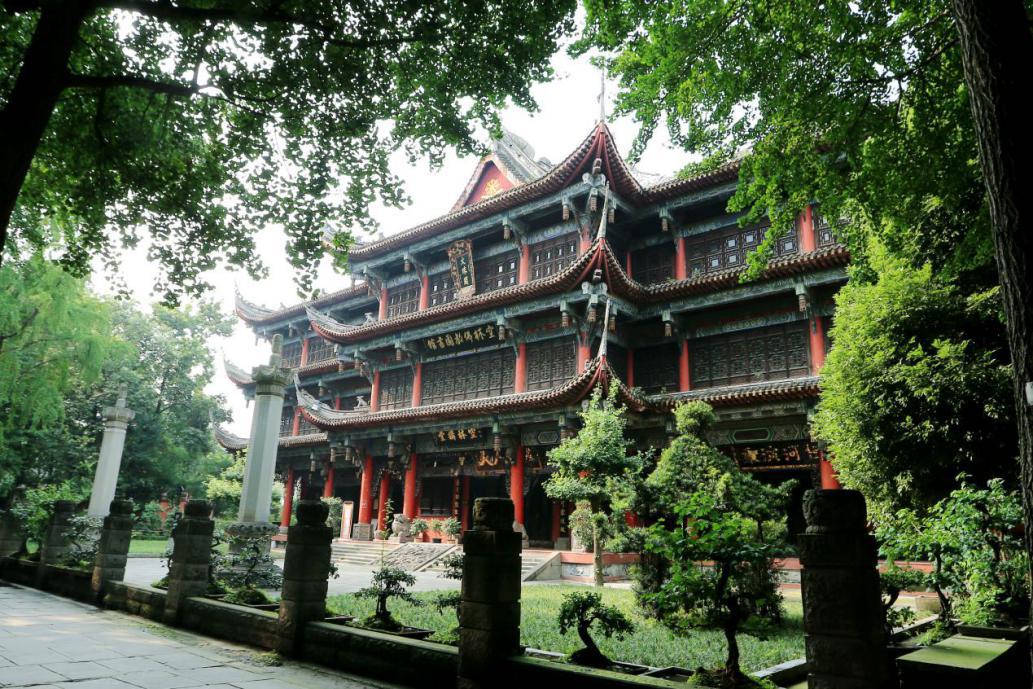 成都文殊坊非遗市集,成都文殊坊汉服特色街