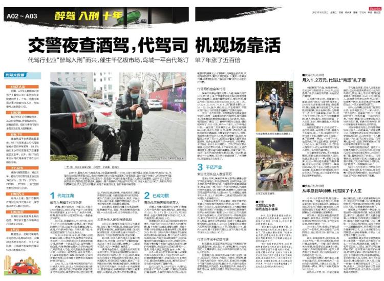 半岛聚焦丨醉驾入刑带火代驾，青岛订单七年涨百倍！有人靠此月入过万买房安家