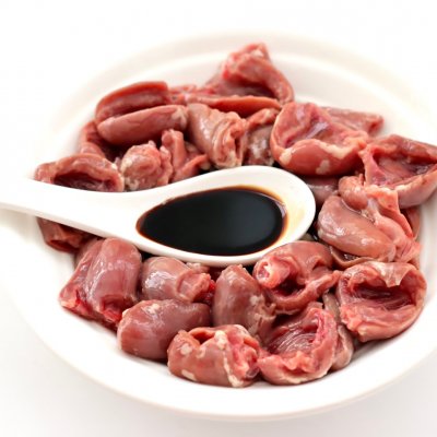 锅圈香辣酥鸡心串,香辣鸡心串