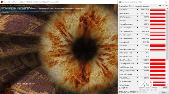 影驰hofextreme3080ti,影驰geforcertx3080ti金属