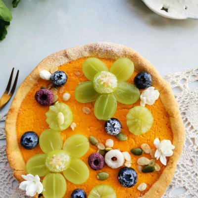 南瓜布丁派各种做法,小甜品奶香南瓜派简单易做还好吃