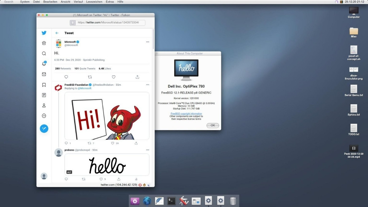 最像macos的freebsd,hellosystem