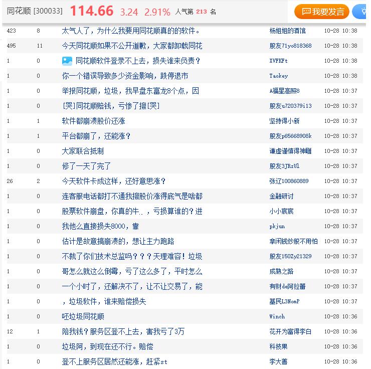 同花顺因app崩溃收警示函,同花顺软件崩溃被警示