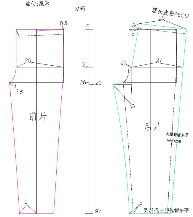 女睡衣裁剪制版,服装睡衣裁剪教程大全