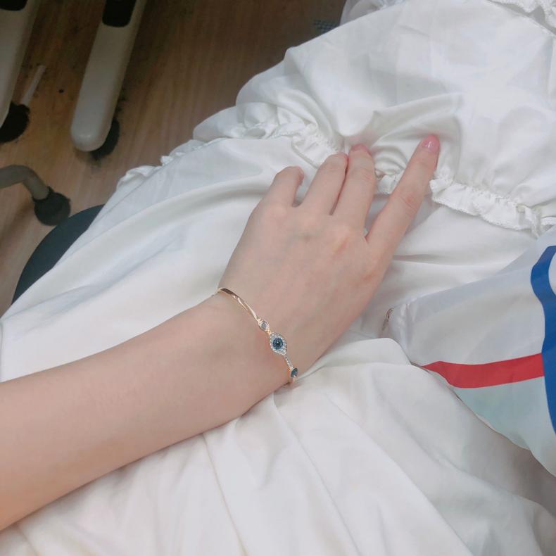 恶魔之眼经典款手镯,恶魔之眼手镯鉴别方法