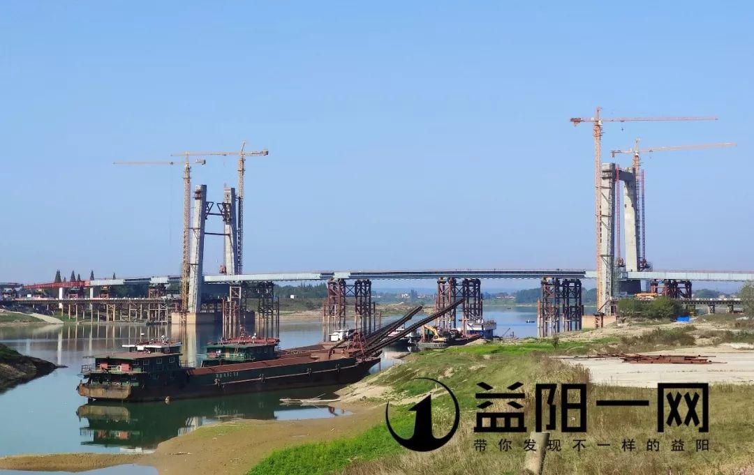 益阳青龙洲大桥最新进度,益阳市青龙洲大桥何时完工