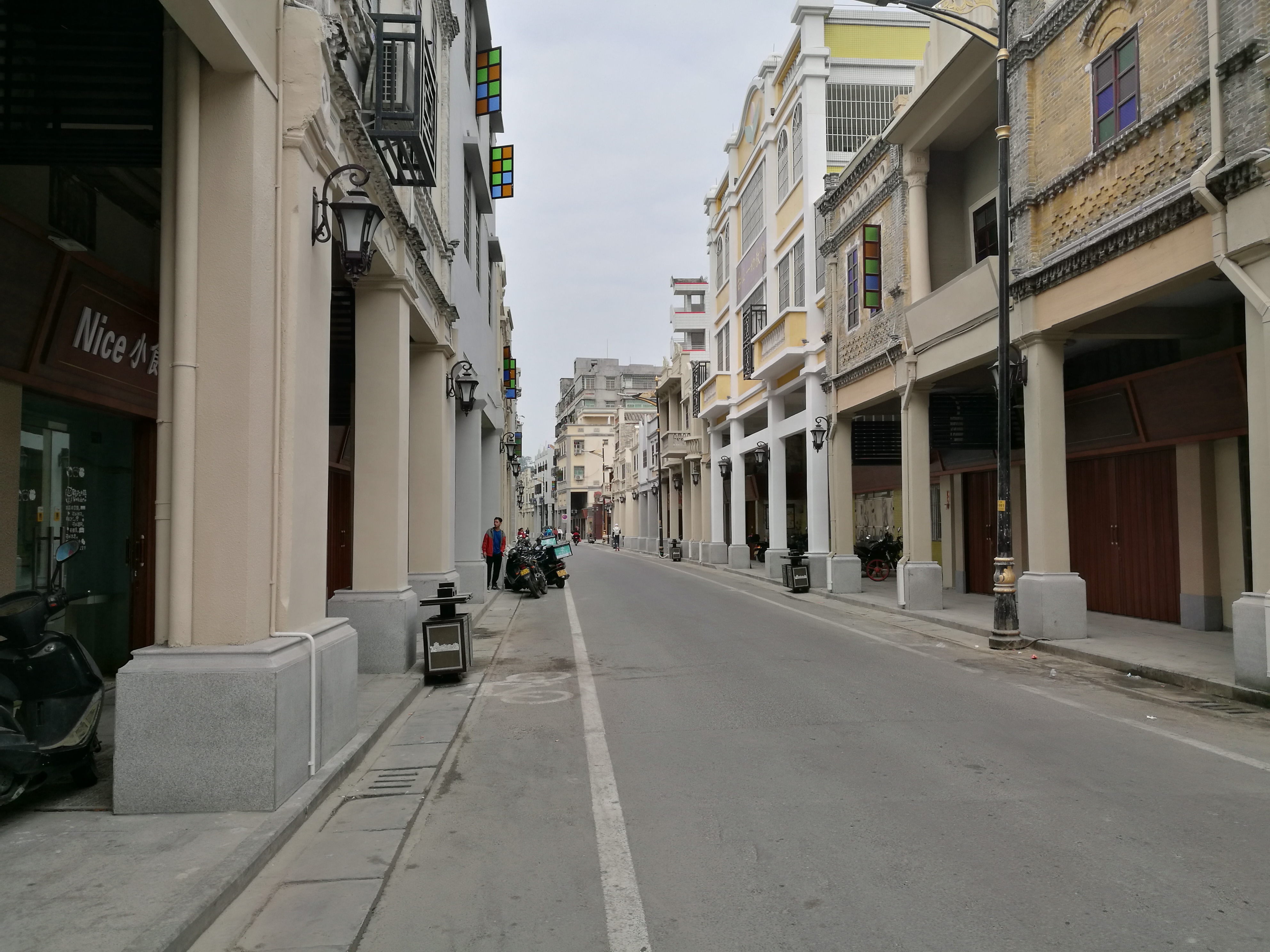 广东台山骑楼介绍,美丽的台山骑楼图片