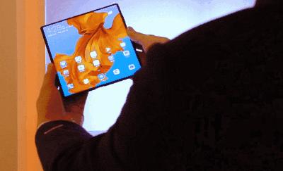 华为折叠屏手机p50发布,华为折叠侧拉手机发布