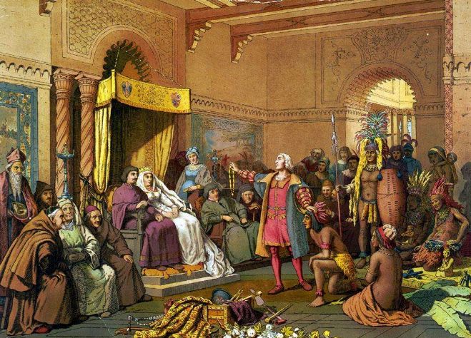 西葡两国为海上探索起争端,不靠谱信息误导哥伦布,绝望行驶70天