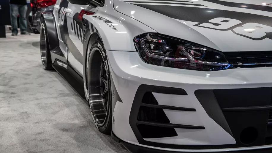 王牌竞速新车大众高尔夫,6万多的高功率高尔夫