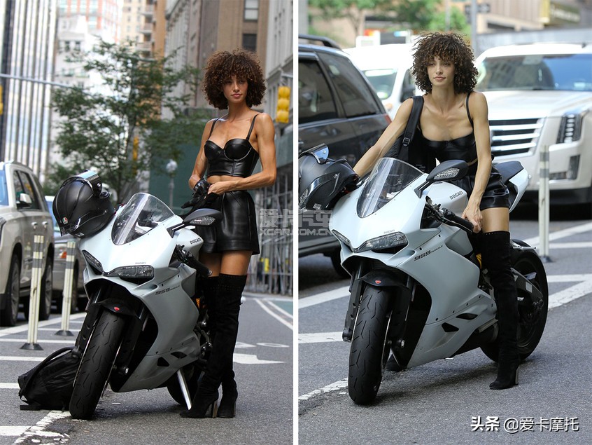 推荐车的长腿小姐姐,新手骑仿赛摩托车推荐