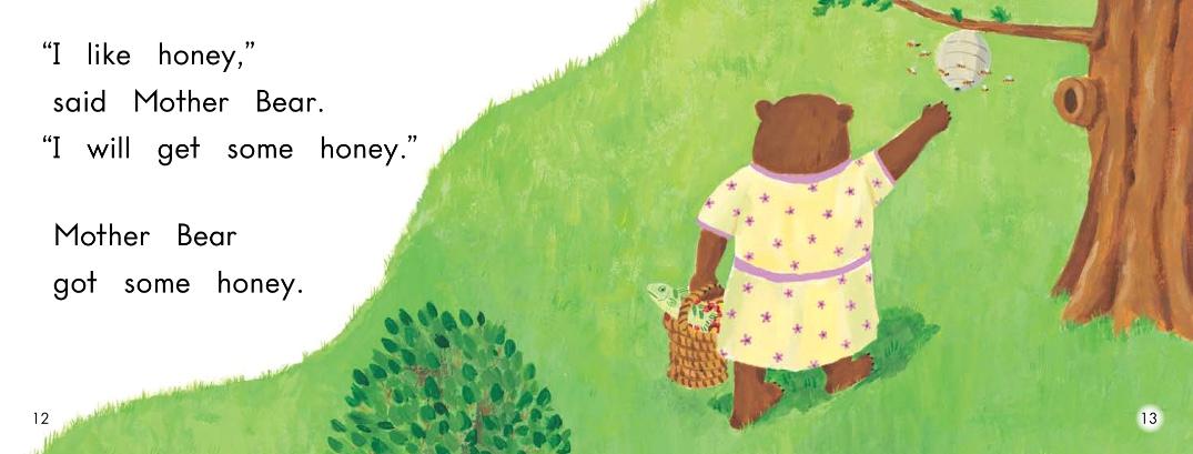 英语绘本故事小熊迷路,儿童英语绘本有声手指点读