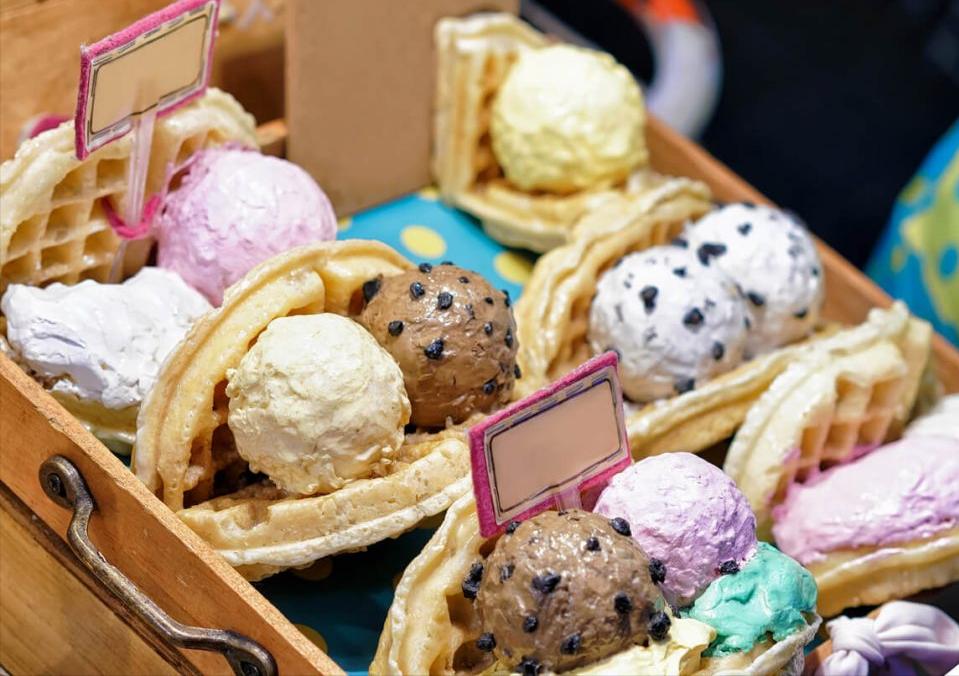 韩国市场的热门小吃韩国街头小吃,韩国人吃韩国美食