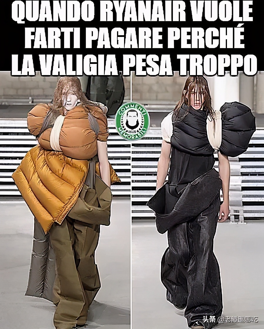 为了省下行李超重费，我穿了18条*裤内**