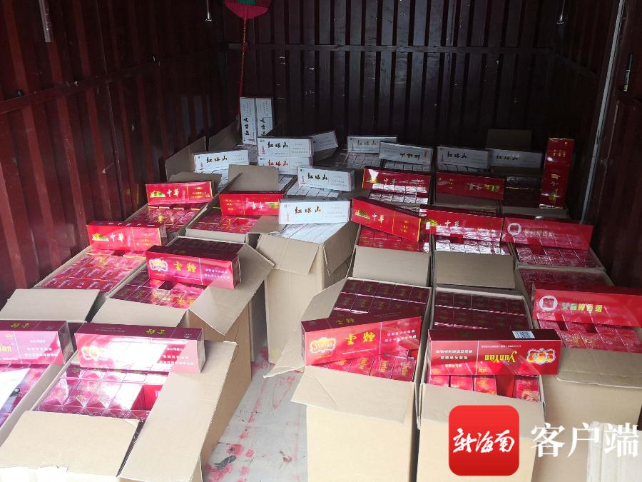 涉案256万余元！横跨海南广东两省销售假烟团伙被捣毁