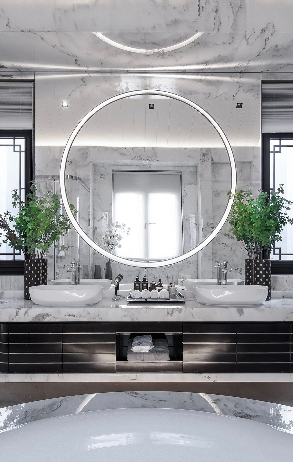 晒晒别墅,十大豪宅庭院