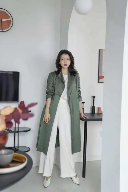 三木秋冬穿搭示范优雅搭配女人味,三木晒露肩款穿搭高级又时髦