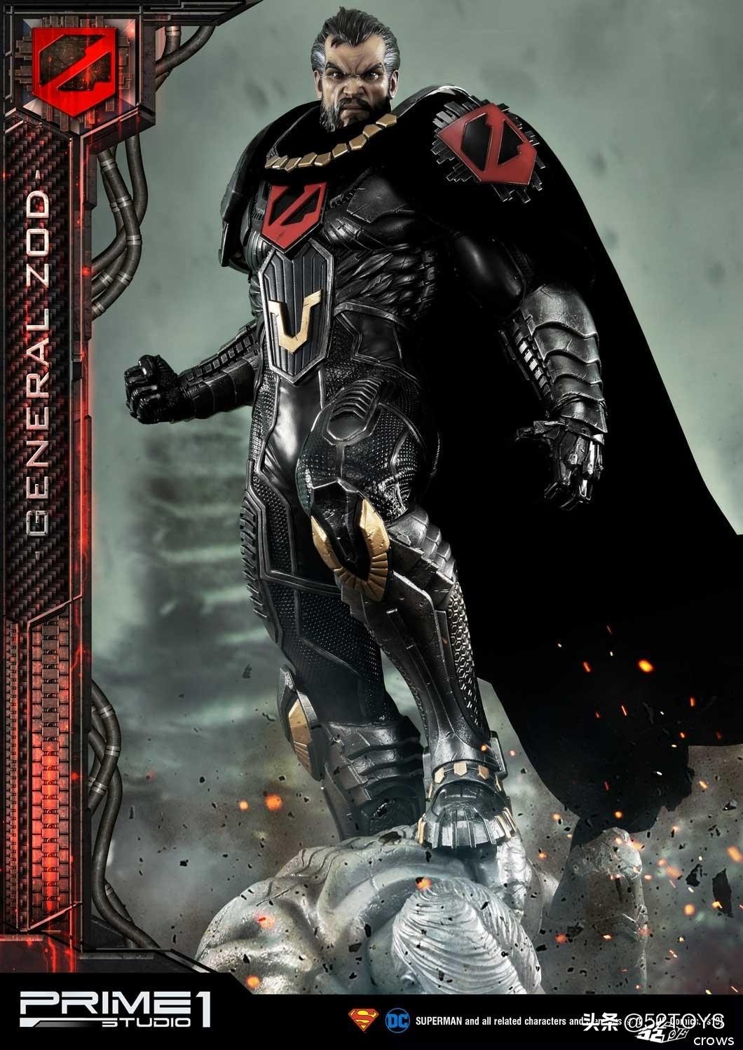英雄还是暴君Prime1StudioDC佐德将军漫画版1/3雕像前瞻