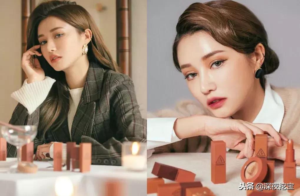 美妆3ce口红最火的几个色,韩妆口红3ce