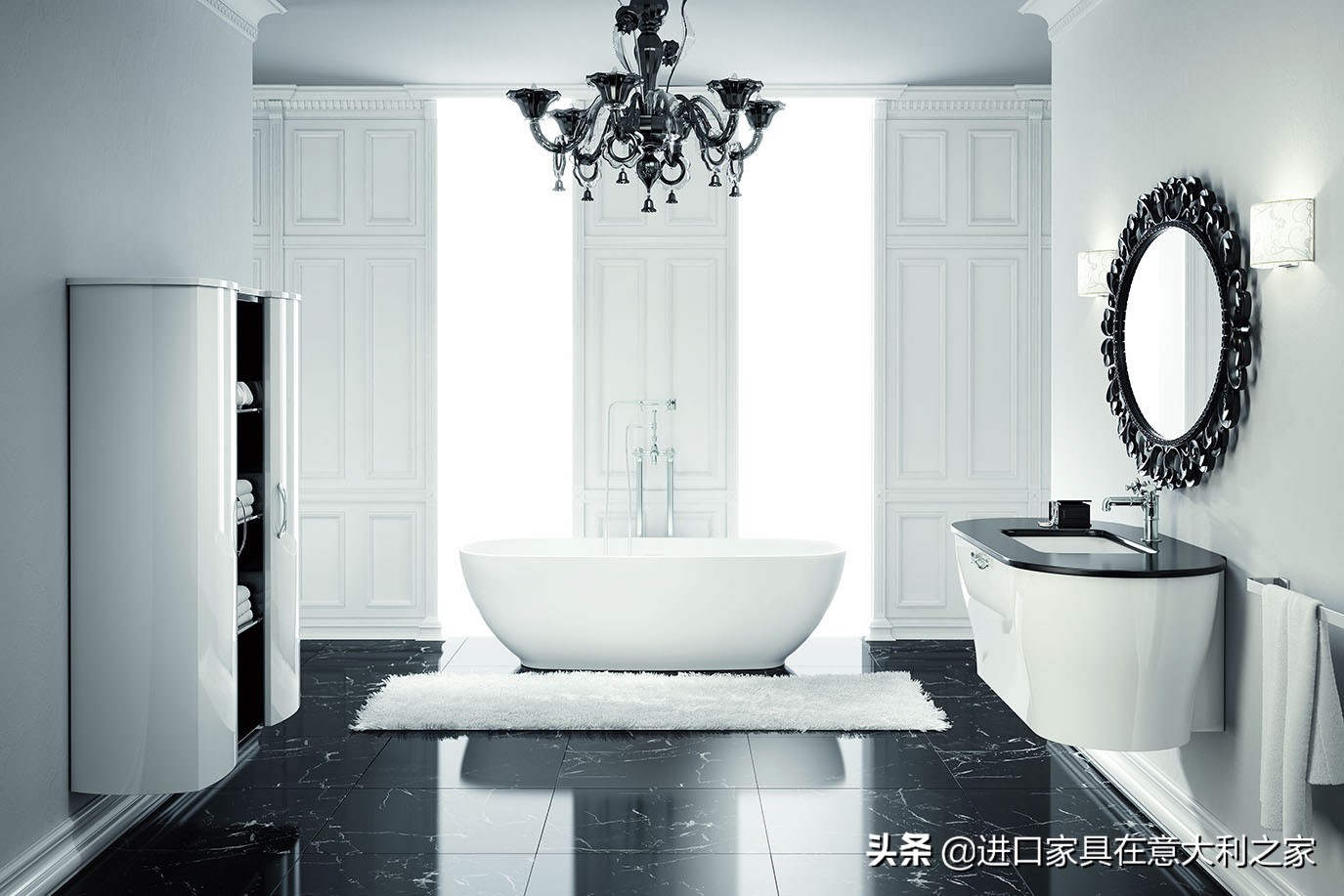 浴室柜轻奢北欧卫生间洗脸盆柜,浴室柜北欧风格选什么颜色好看