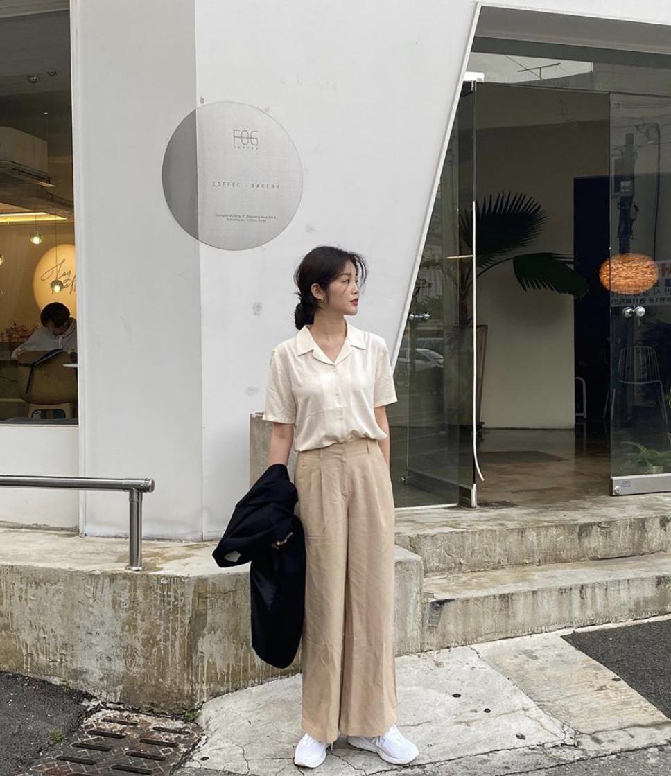 老爹裤的搭配才时髦,老爹裤让你显瘦又时髦