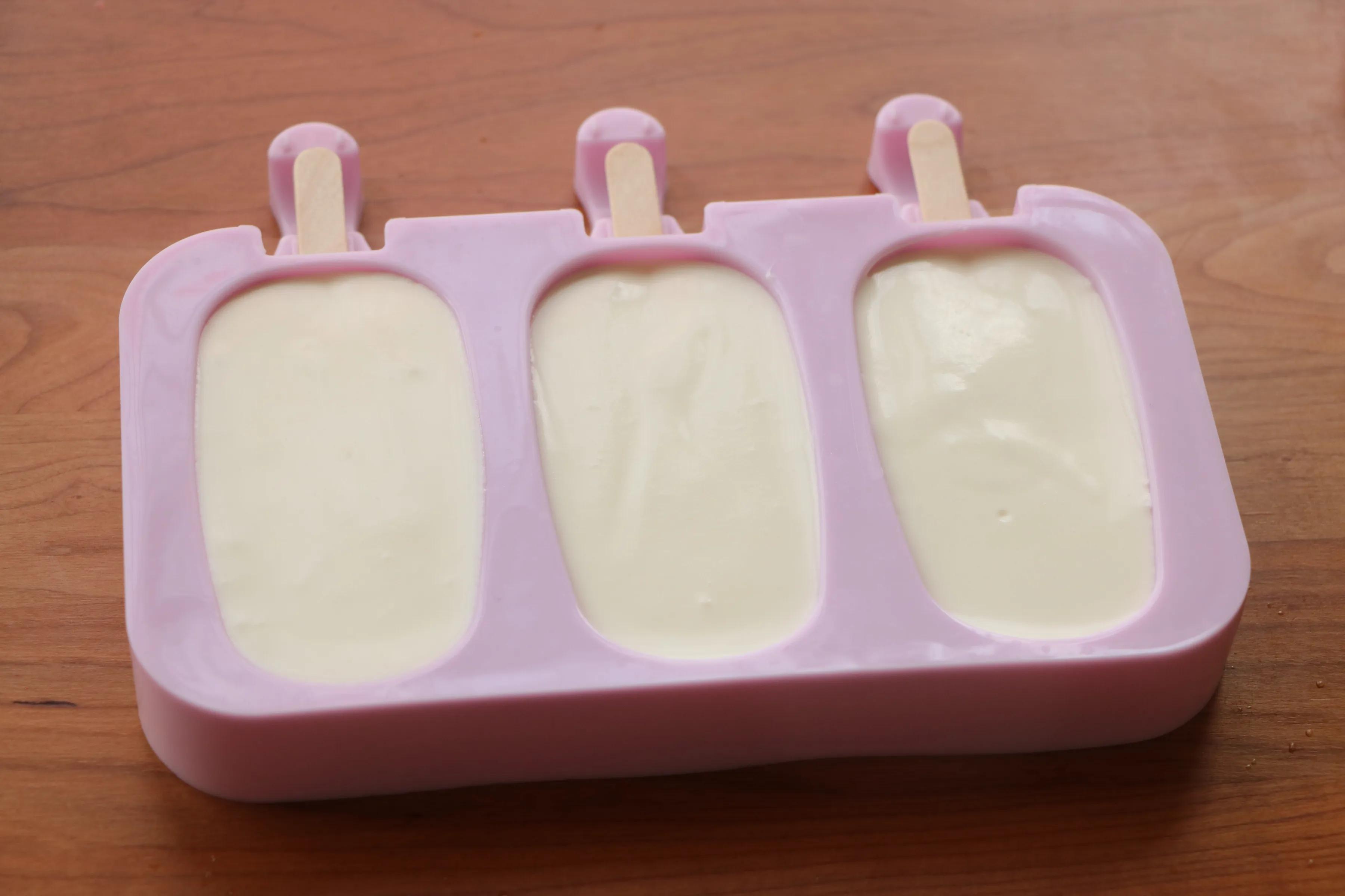 夏天雪糕无冰渣做法简单版,夏天雪糕怎么做无模具