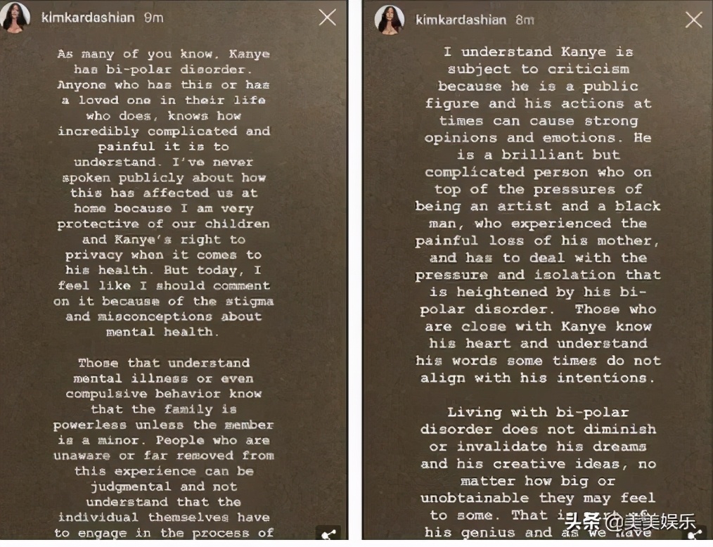 超级网红卡戴珊被曝与侃爷离婚,卡戴珊和侃爷情感事件